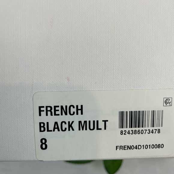 STEVEN New York french black slide Size 8 - Picture 4 of 5